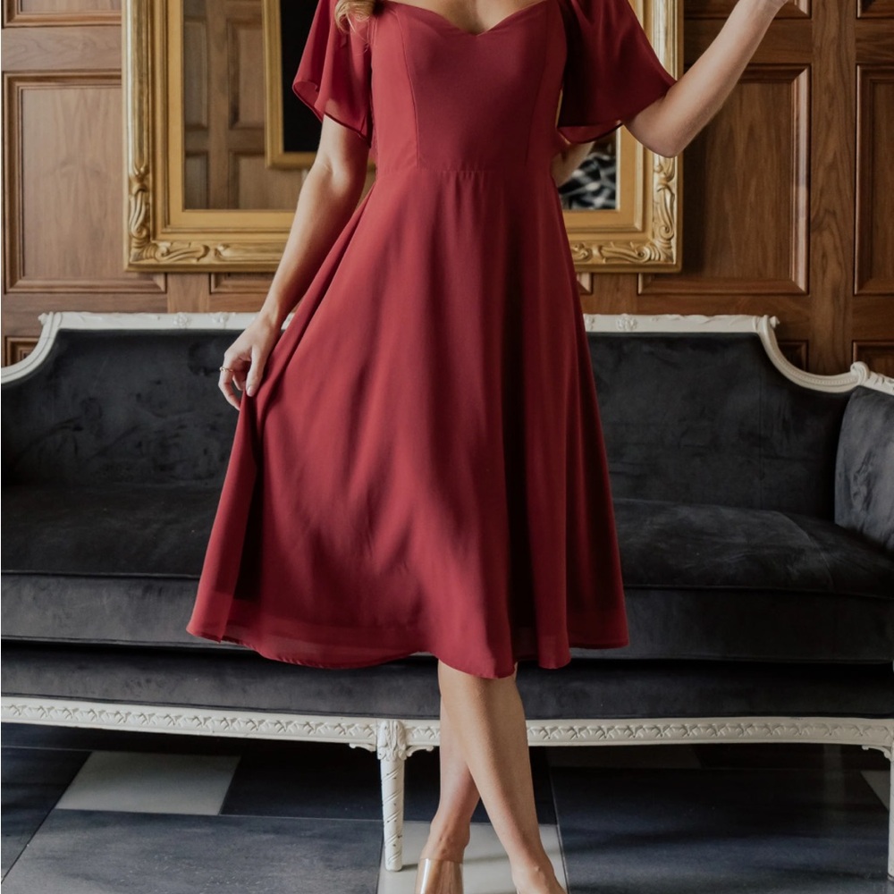 Colette Sweetheart Midi Dress